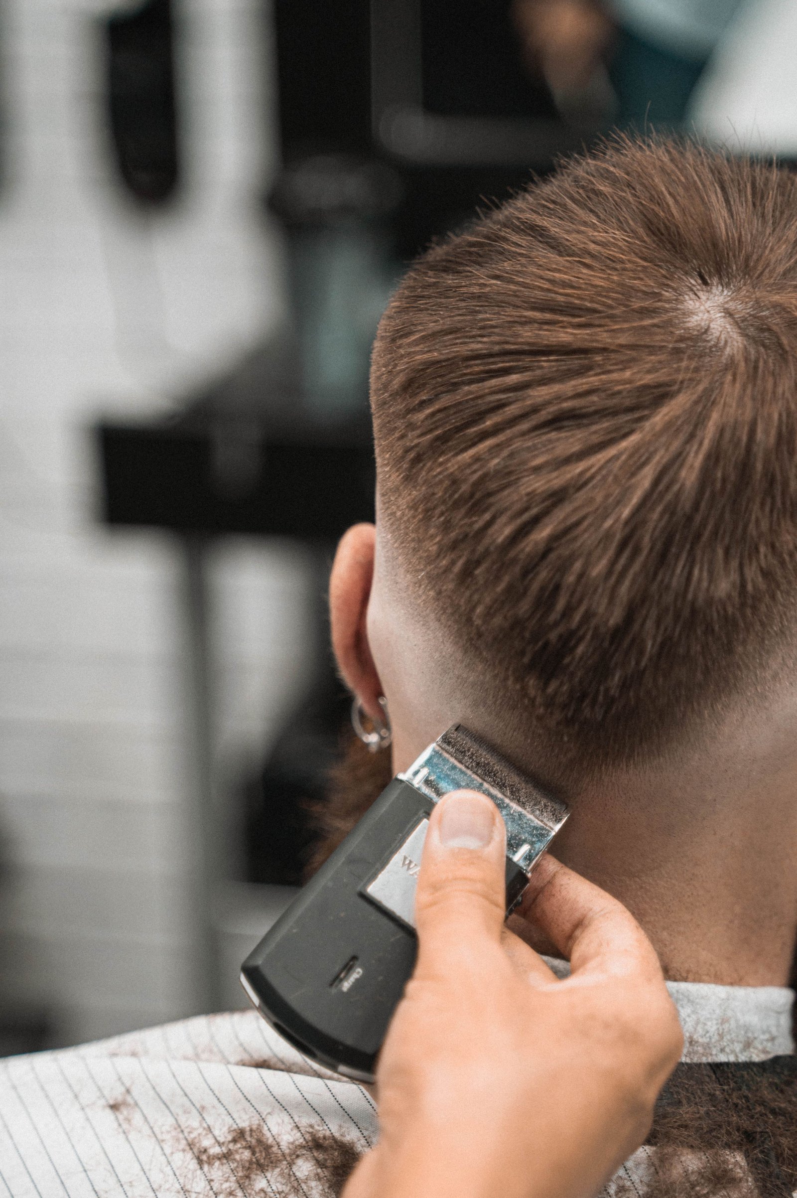 Low fade men's haircut Delhi